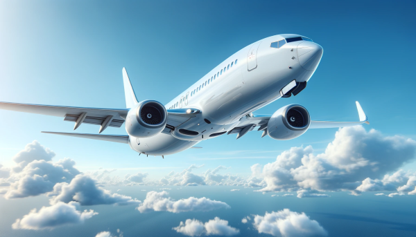 Aviation Security Flying Airplane