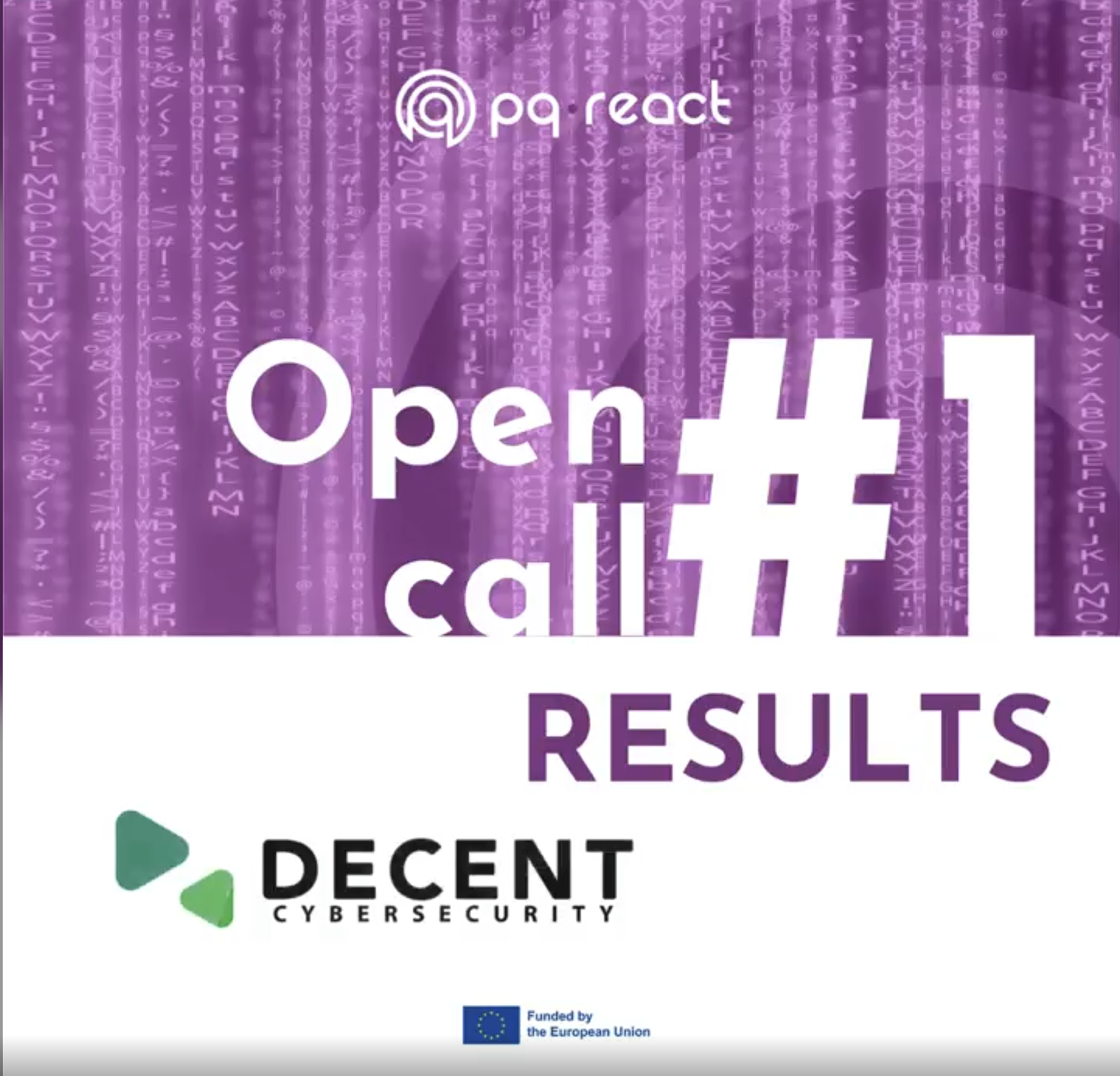 PQ-REACT Open Call