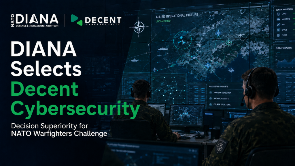 Decent Cybersecurity für die NATO DIANA Decision Superiority Challenge ausgewählt